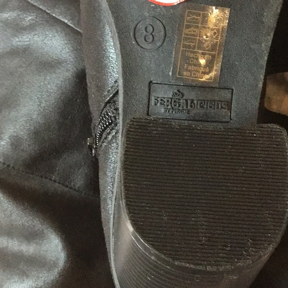 Black over the knee boots. - Picture 2 of 3